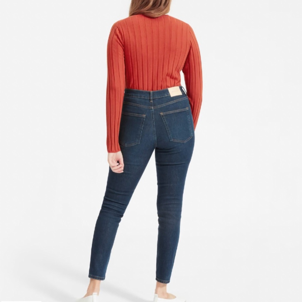 Everlane The Authentic Stretch High-Rise Skinny 26 Tall - Picture 6 of 9